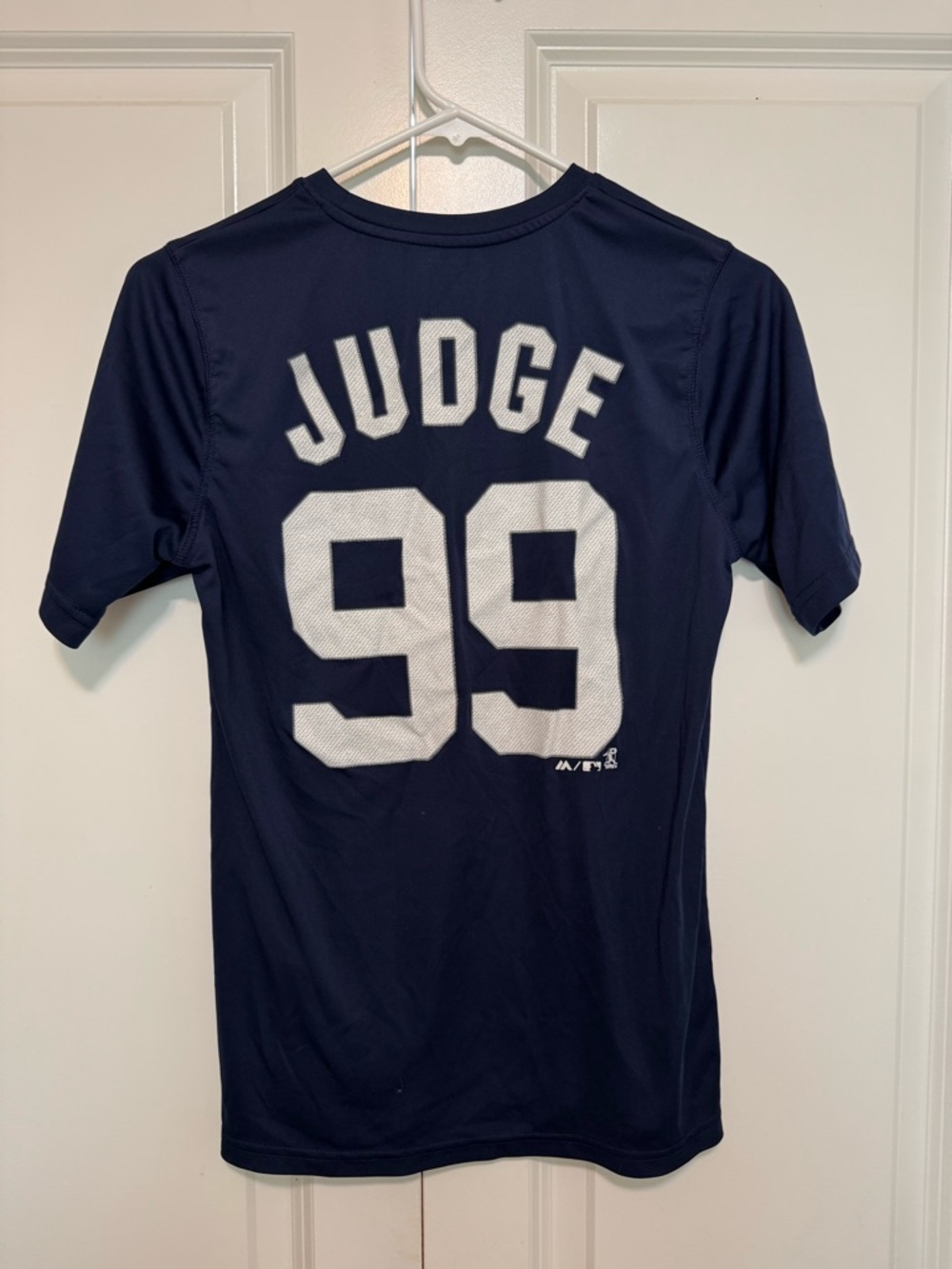 Genuine Merchandise Navy Men's NY Logo Performance Shirt
